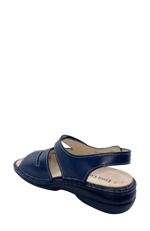 Finn Comfort Gomera-s Sandal In Blue Sapphire