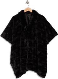 Nanette Lepore Faux Fur Poncho