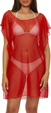 BCA by Rebecca Virtue Mesh Cover-Up Tunic