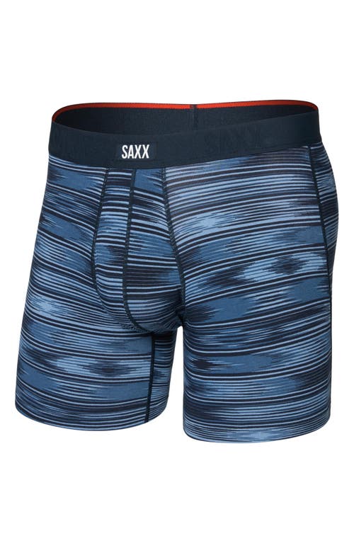 Saxx Vibe Xtra Soft Comfort Boxer Briefs In Blue