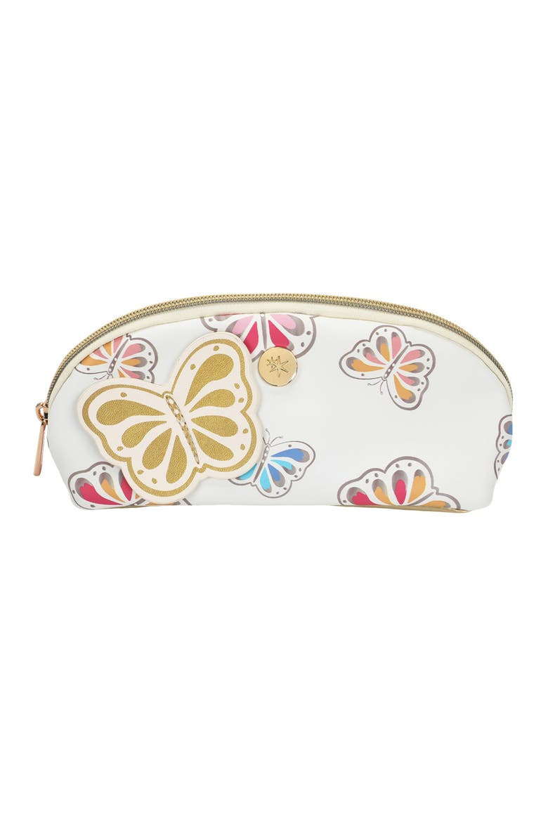 Adult Butterfly Pencil Case Pouch, Main, color, Multicolor