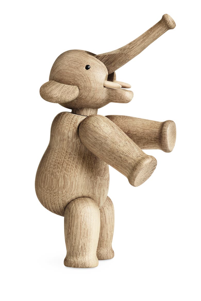 Kay Bojesen Elephant Small, Alternate, color, Oak
