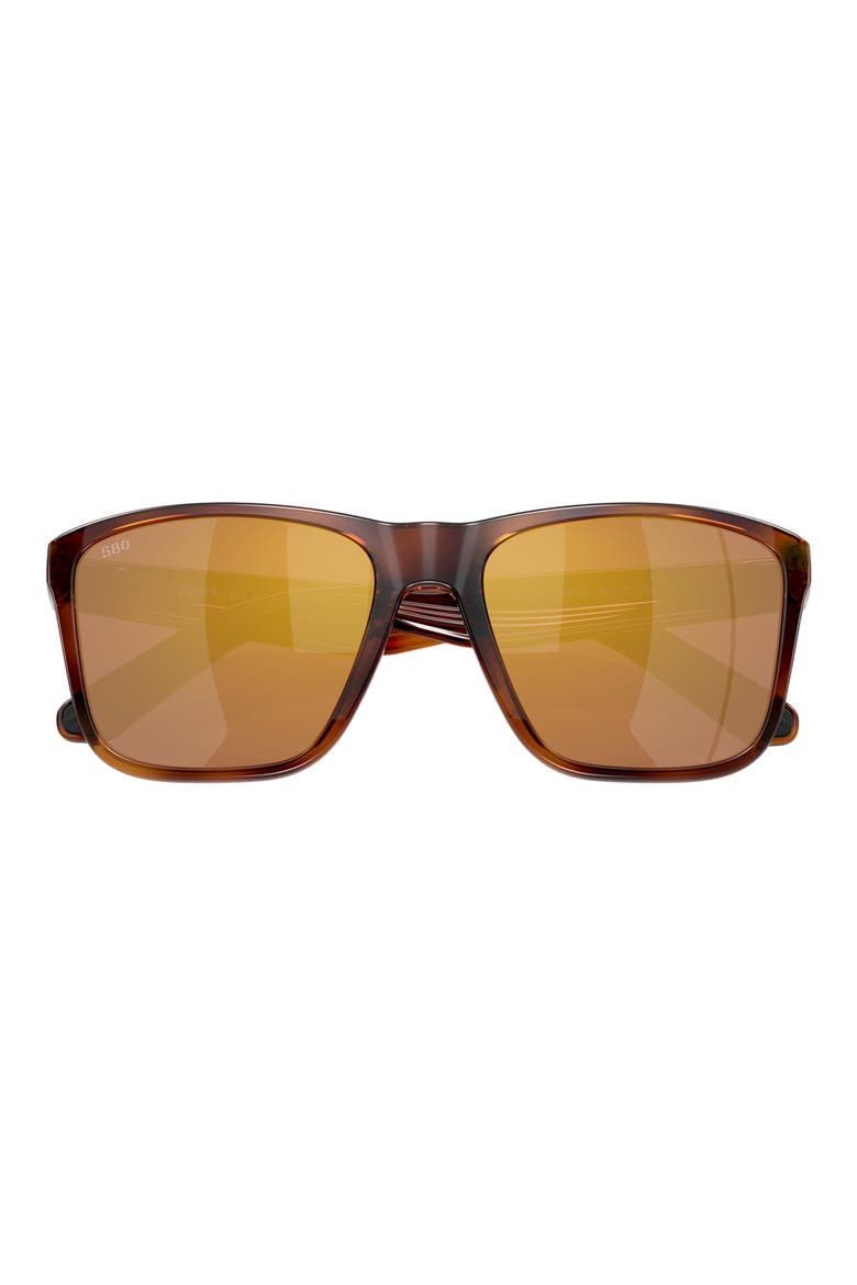 Los Alijos 59mm Sunglasses, Alternate, color, TORTOISE / GOLD MIRROR