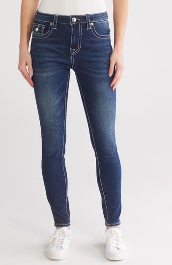 TRUE RELIGION TRUE RELIGION HALLE BIG T HIGH RISE SKINNY JEANS 