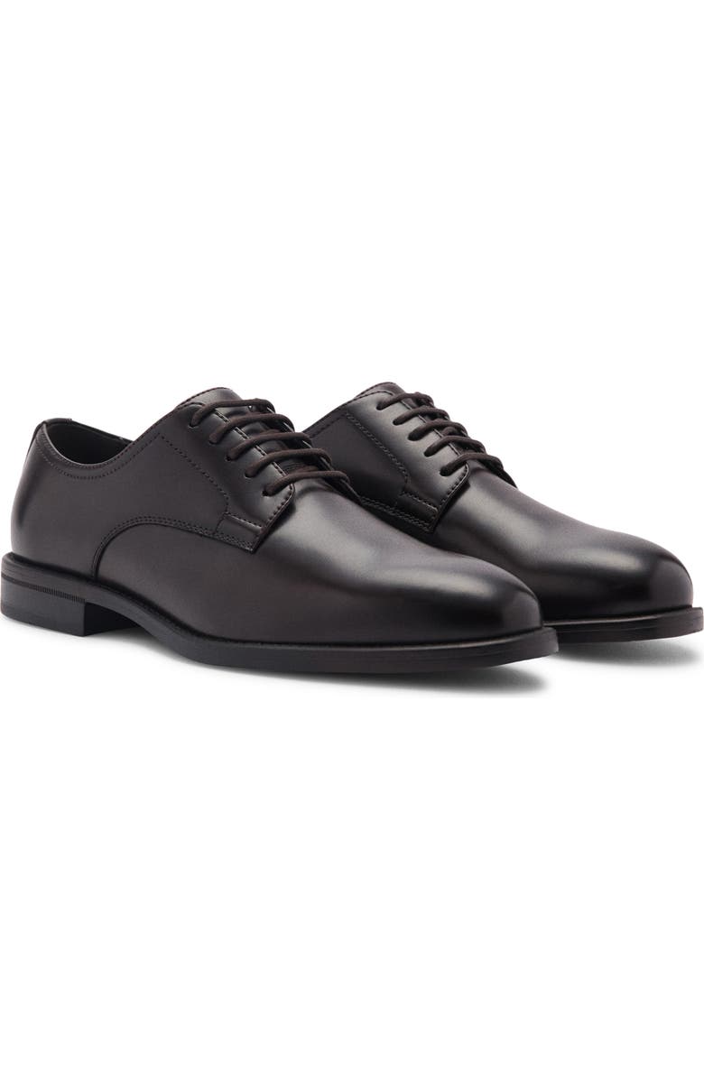 MANGO Plain Toe Derby, Main, color, Brown