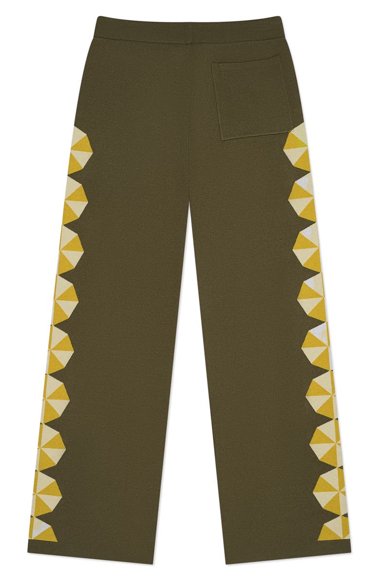 MAVRANS Umbrella Drawstring Sweater Pants, Alternate, color, Green