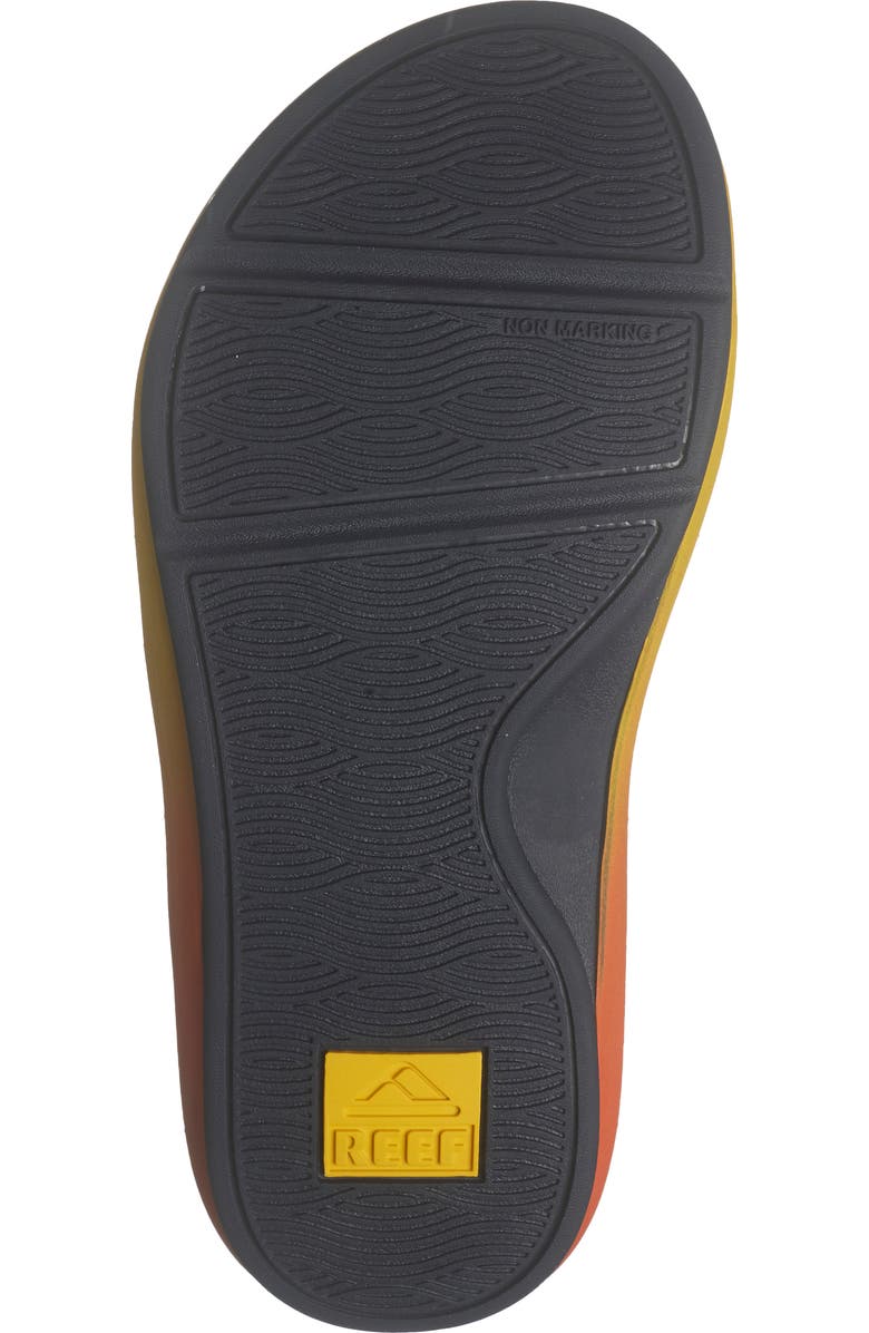 Reef Swellsole Cruiser Flip Flop, Alternate, color, Navy Sunset