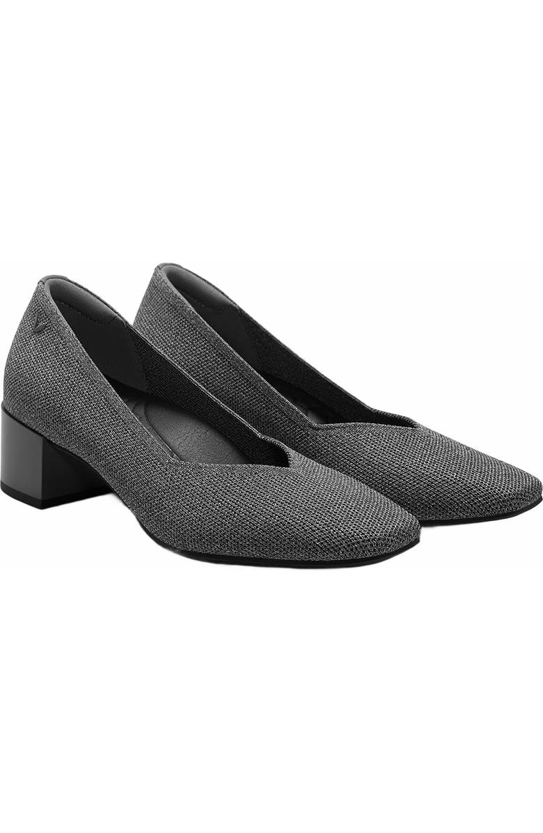 VIVAIA Square-Toe Stress Free Chunky Heels, Main, color, Rich Grey