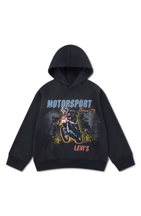 Kids' Dirt Bike Graphic Hoodie