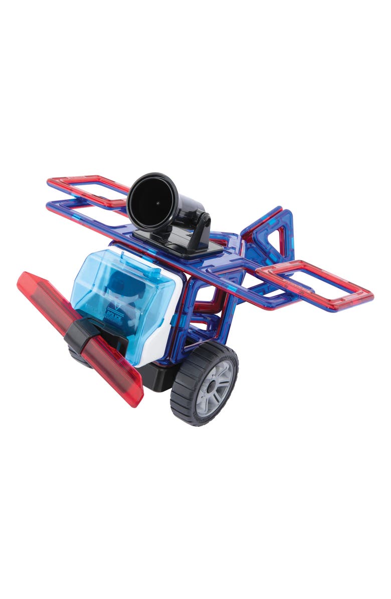 Magformers Amazing Police & Rescue 26-Piece Magnetic 3D Construction Set, Alternate, color, 