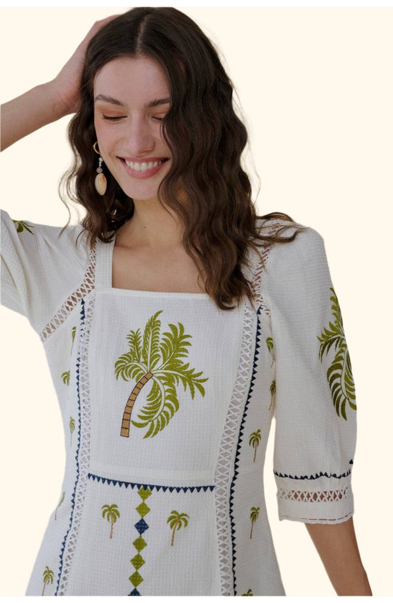 GUADALUPE DESIGN Halle Dress, Alternate, color, White