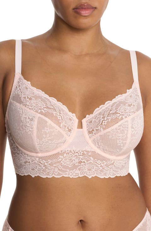 Heavenly Full Coverage Longline Lace Underwire Bra