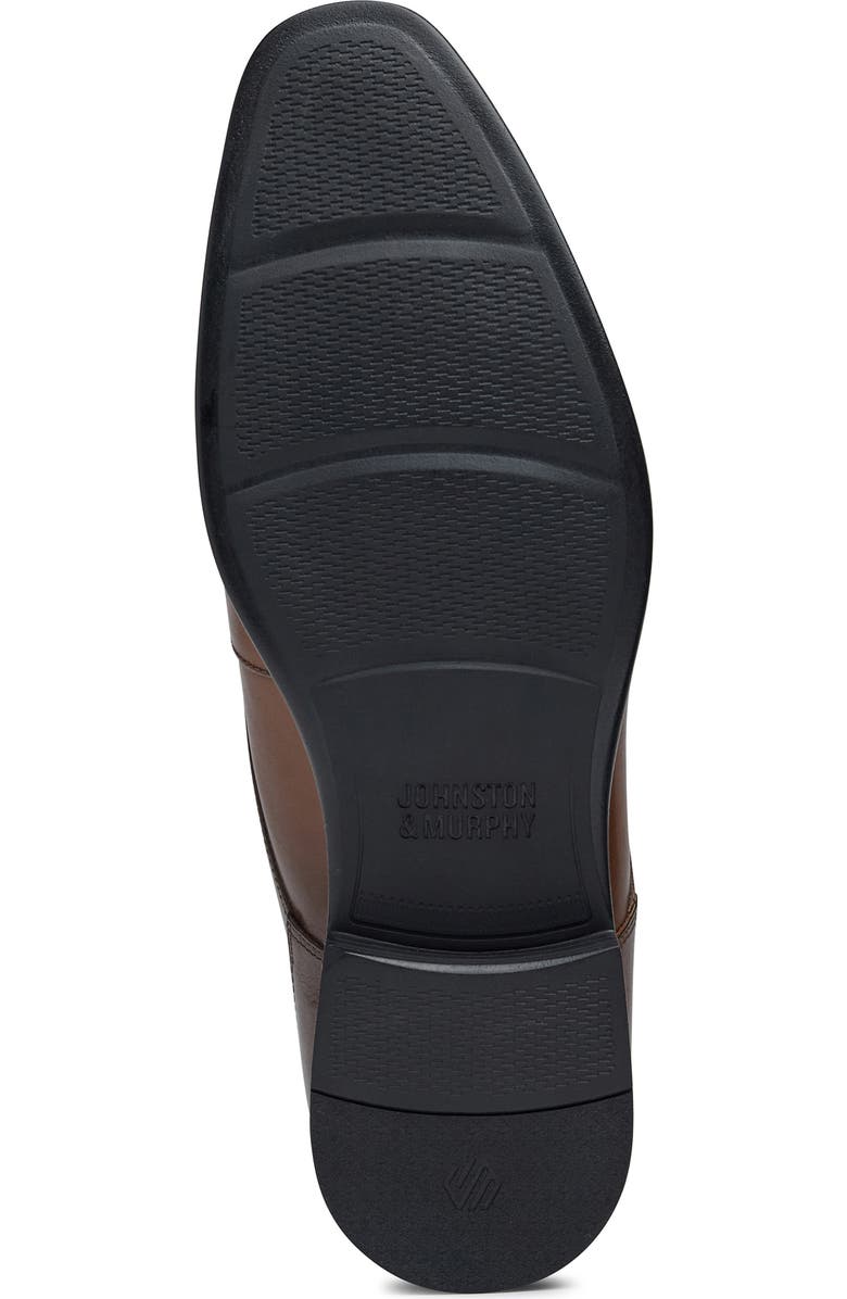 Johnston & Murphy Landon Cap Toe, Alternate, color, Tan Full Grain