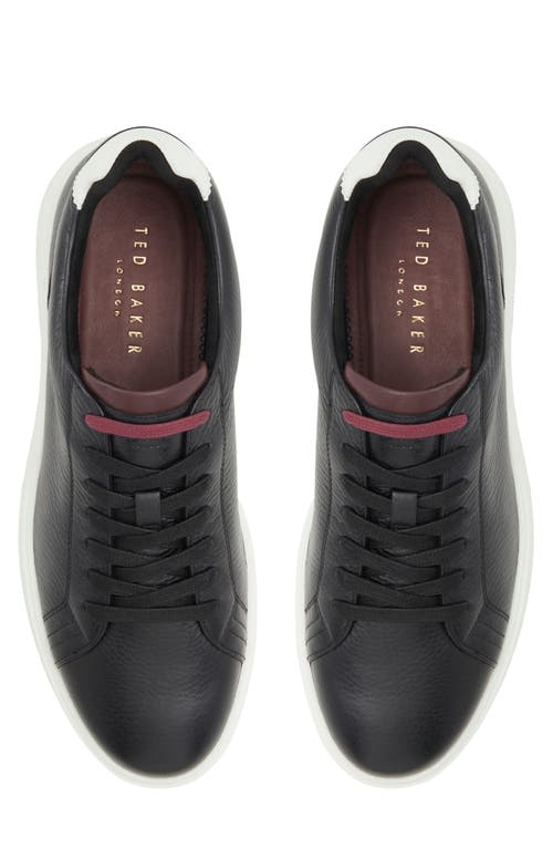 Ted Baker London Layton Low Top Sneaker In Black