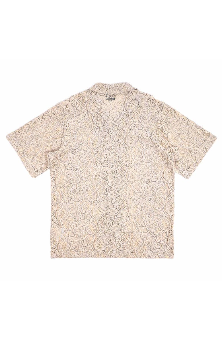 VERYRARE Paisleys Crochet Shirt, Alternate, color, Beige