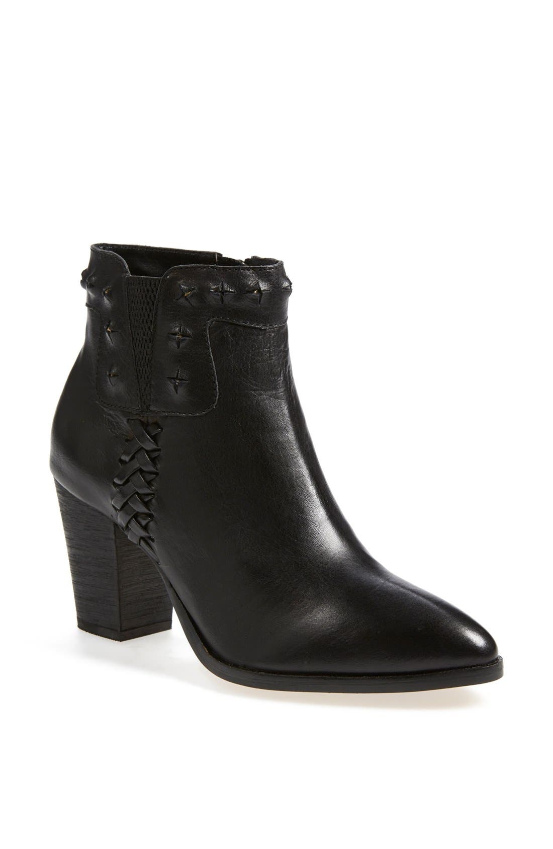 DV by Dolce Vita 'Cactus' Studded Bootie, Main, color, BLACK