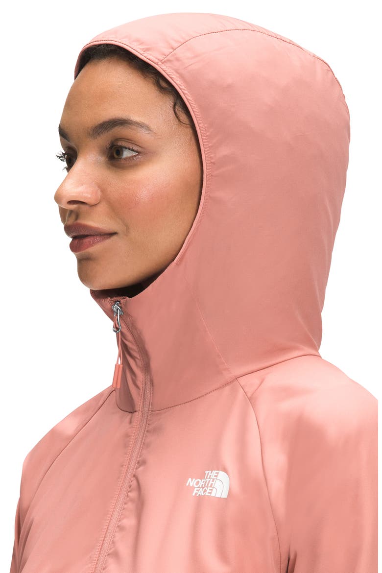 Flyweight Hooded Jacket, Alternate, color, ROSE DAWN
