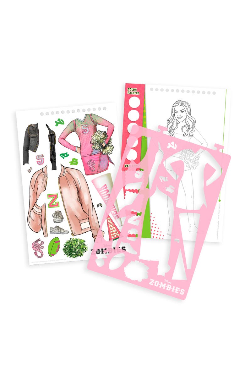 Disney Zombie Make It Real Disney Zombie Sketchbook, Alternate, color, Multicolored