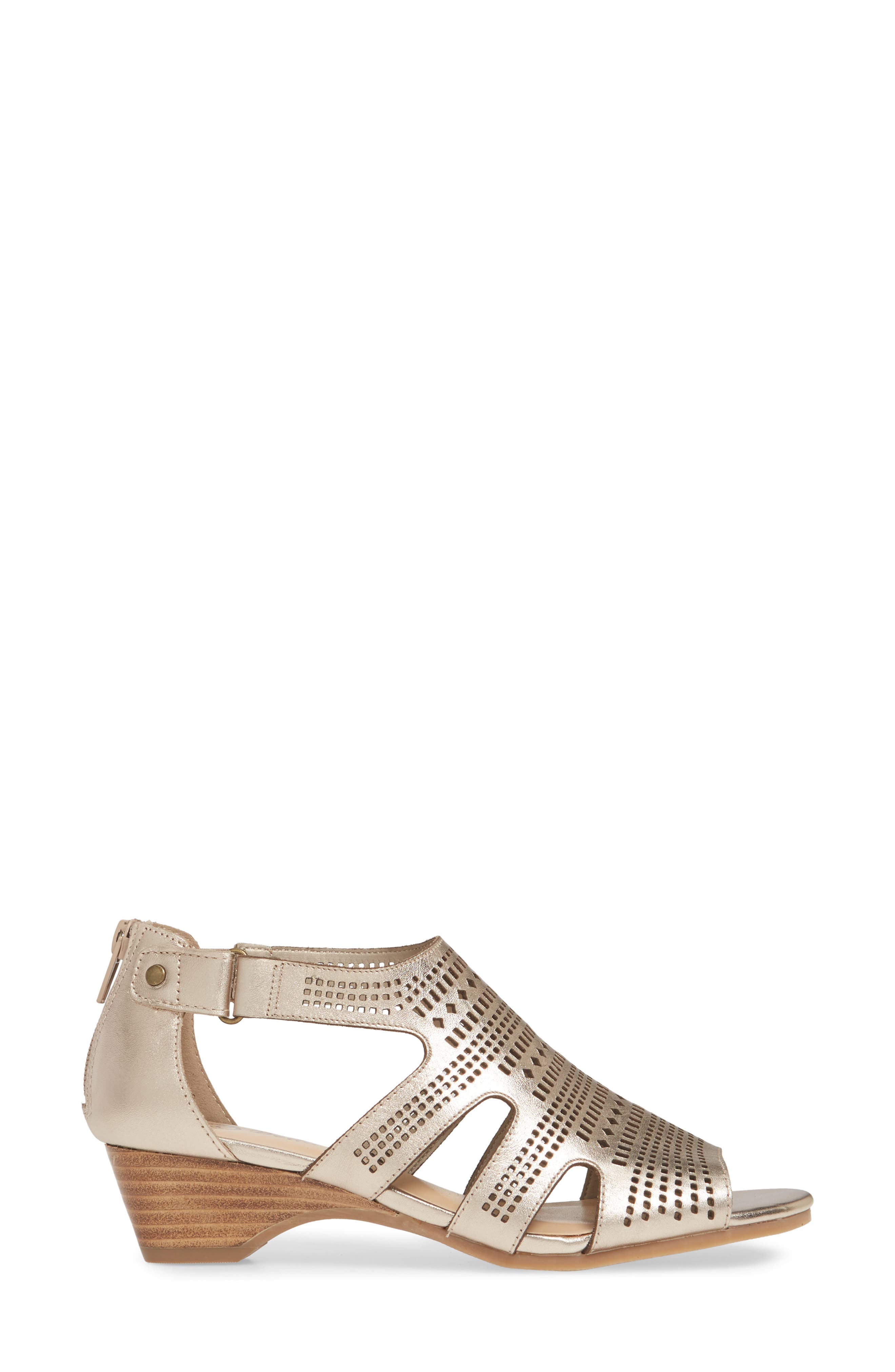 Quinby Sandal, Alternate, color, CHAMPAGNE LEATHER