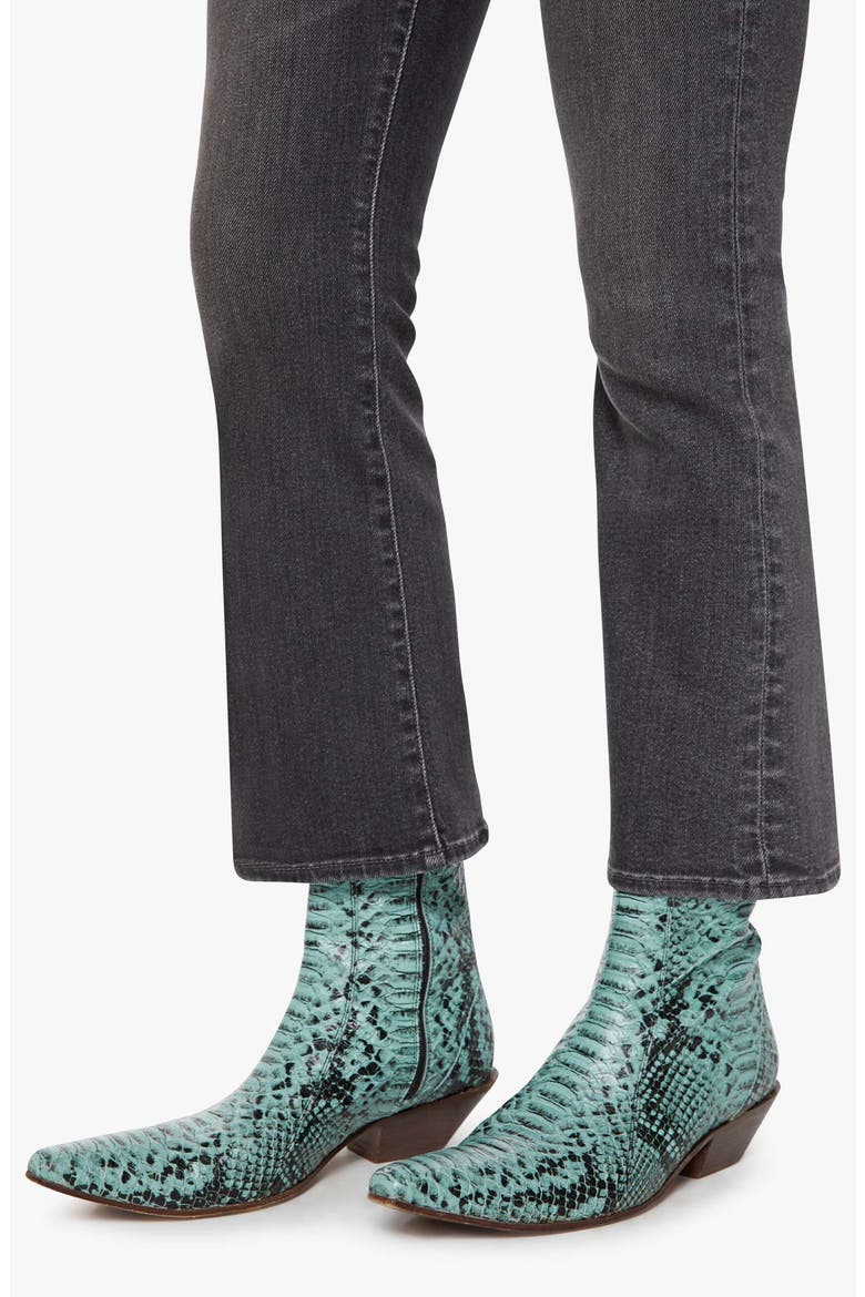 The Hustler High Waist Ankle Bootcut Jeans, Alternate, color, CAN YOU CALL MY PHONE