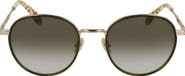 Paul Smith Mabley 53mm Gradient Round Sunglasses