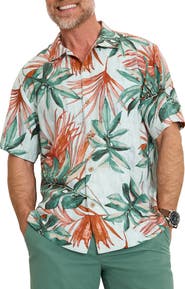 Tommy Bahama Tidal Fronds Silk Camp Shirt