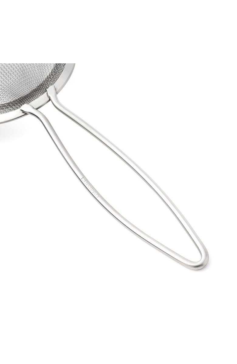CUISIPRO 3 Inch Standard Mesh Strainer, Stainless Steel, Alternate, color, Silver