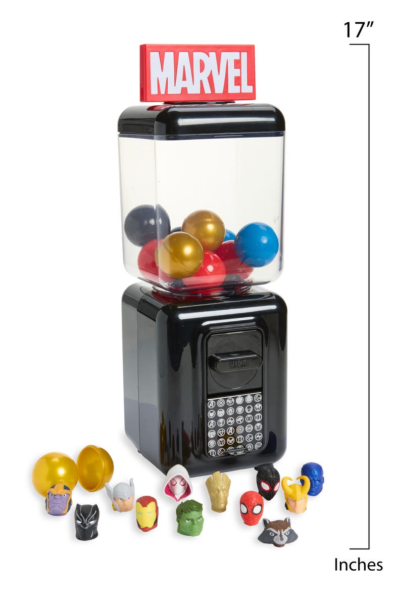 x Marvel Toy Vending Machine, Alternate, color, BLACK