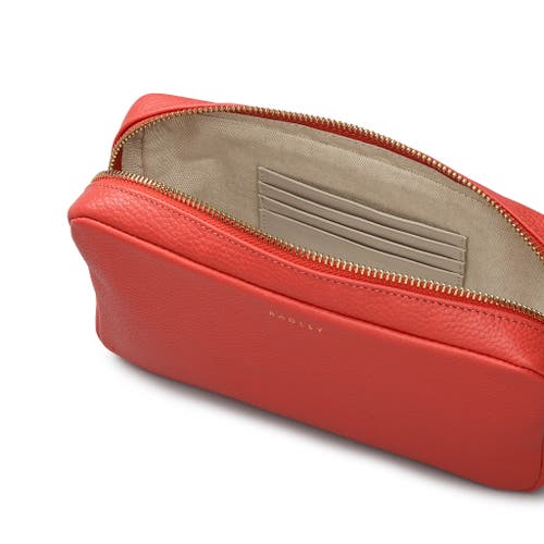Radley Tavistock Mini Zip Around Crossbody Bag In Red