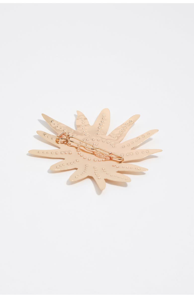 Bimba y Lola Metal Sun Hair Clip, Alternate, color, Gold