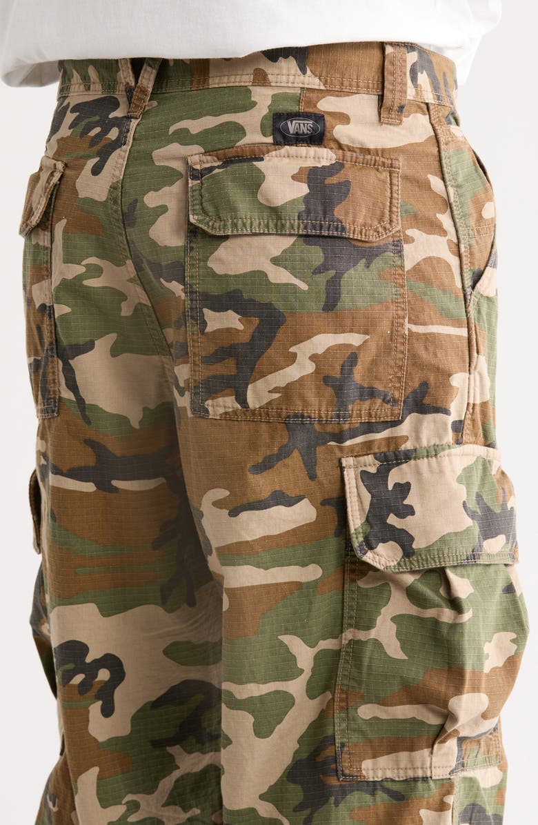 Vans Para Camo Baggy Cargo Pants, Alternate, color, Aluminum Camo