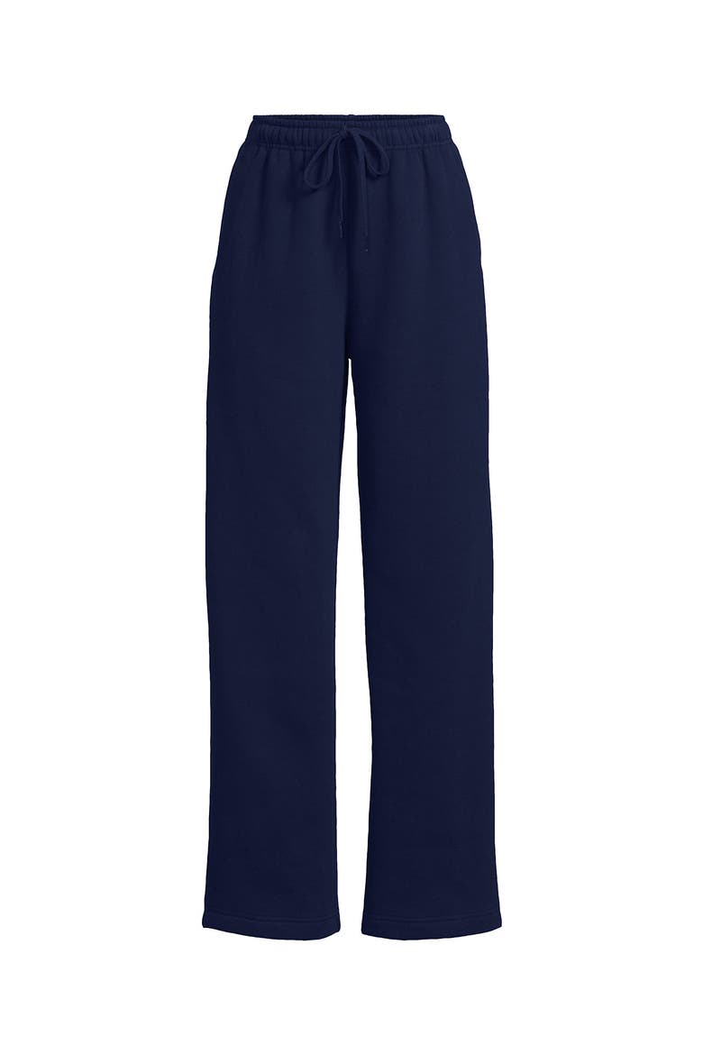 Tall Serious Sweats High Rise Relaxed Straight Leg Pants - Set Bottom, Alternate, color, Deep Sea Navy