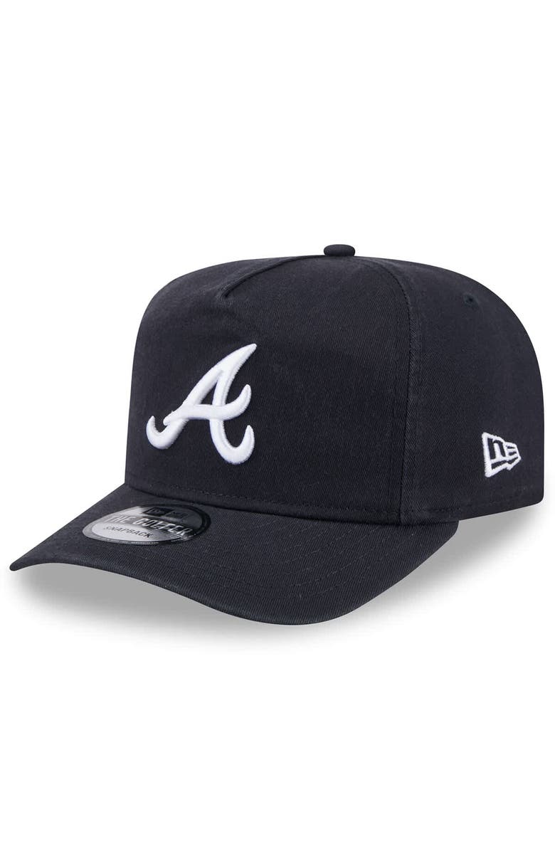 New Era Men's New Era  Navy Atlanta Braves 2025 Jackie Robinson Day Golfer Adjustable Hat, Alternate, color, 