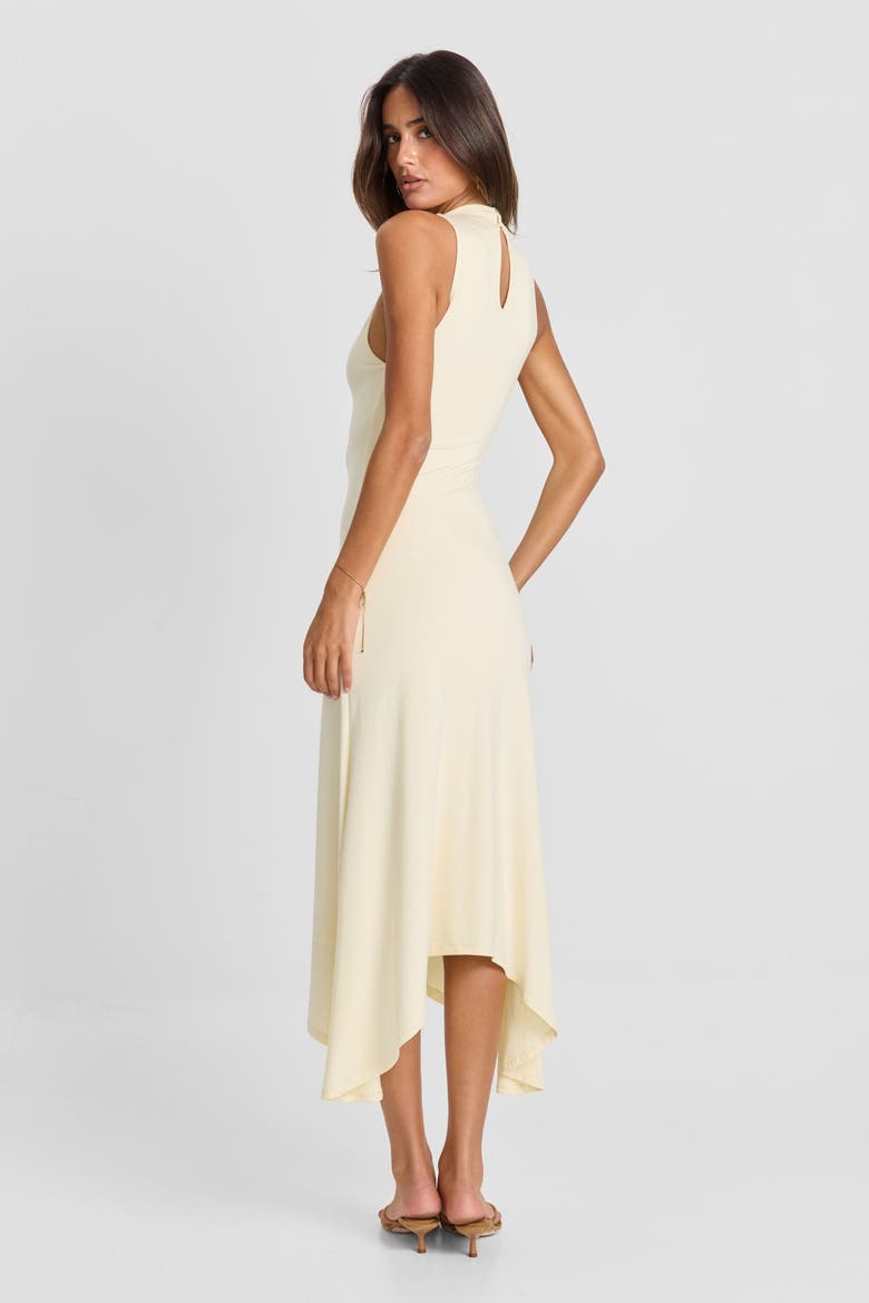 Maeve Midi Dress, Alternate, color, Butter