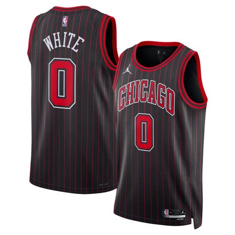 Unisex Jordan Brand Coby White Black Chicago Bulls Swingman Jersey - Statement Edition