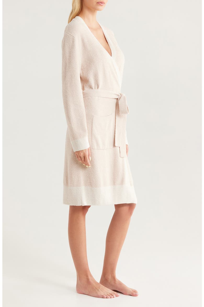 CozyChic Lite® Tonal Contrast Robe, Alternate, color, CHAI/ SAND DUNE