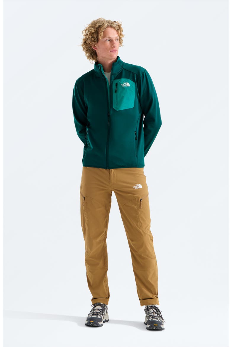 Crest Full Zip Jacket, Alternate, color, PACIFIC TEAL/ TNF BLACK