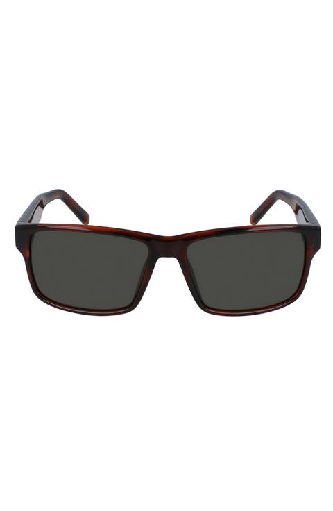 58mm Rectangle Sunglasses