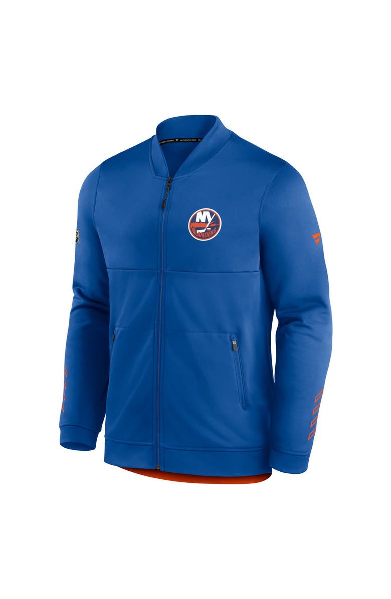 FANATICS Men's Fanatics Branded Royal New York Islanders Locker Room Full-Zip Jacket, Alternate, color, 
