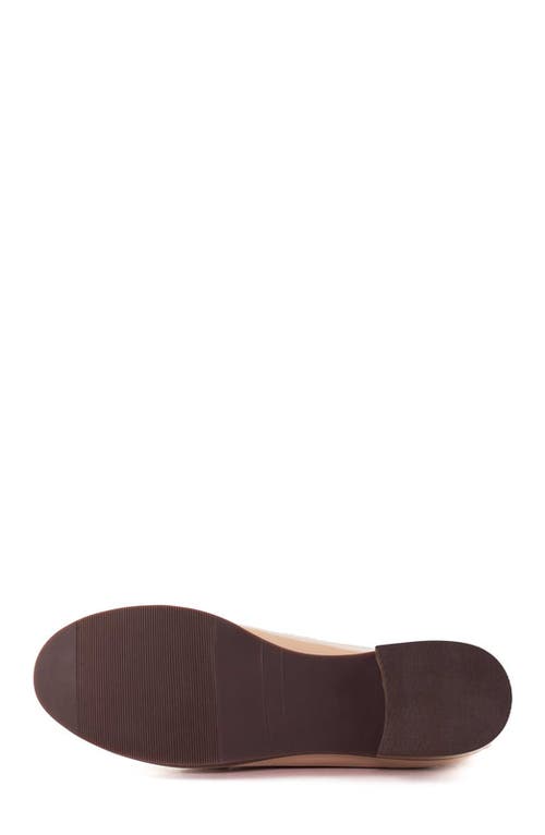 Marc Joseph New York East Village Patent Leather Penny Loafer In Nude
