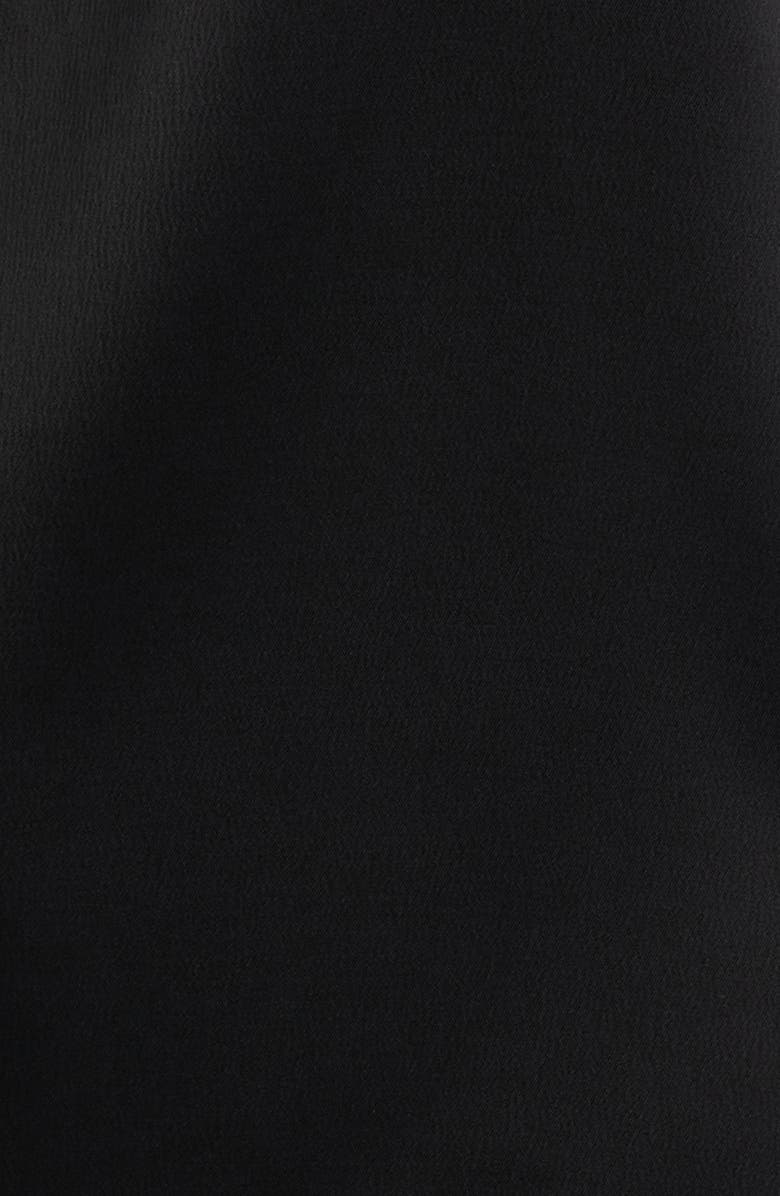 Anne Klein Bateau Neck Heat-Set Crystal Top, Alternate, color, Anne Black