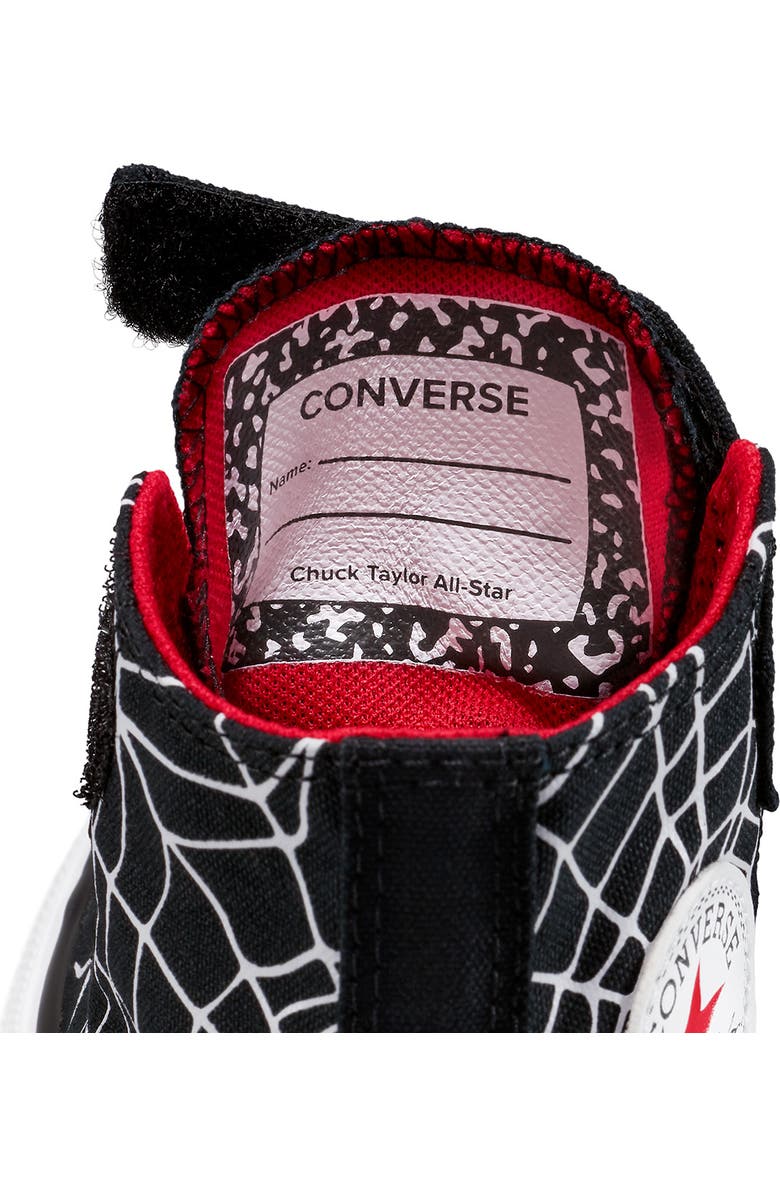 Converse Kids' Chuck Taylor All Star Spiderweb Easy On Canvas High Top Sneaker, Alternate, color,