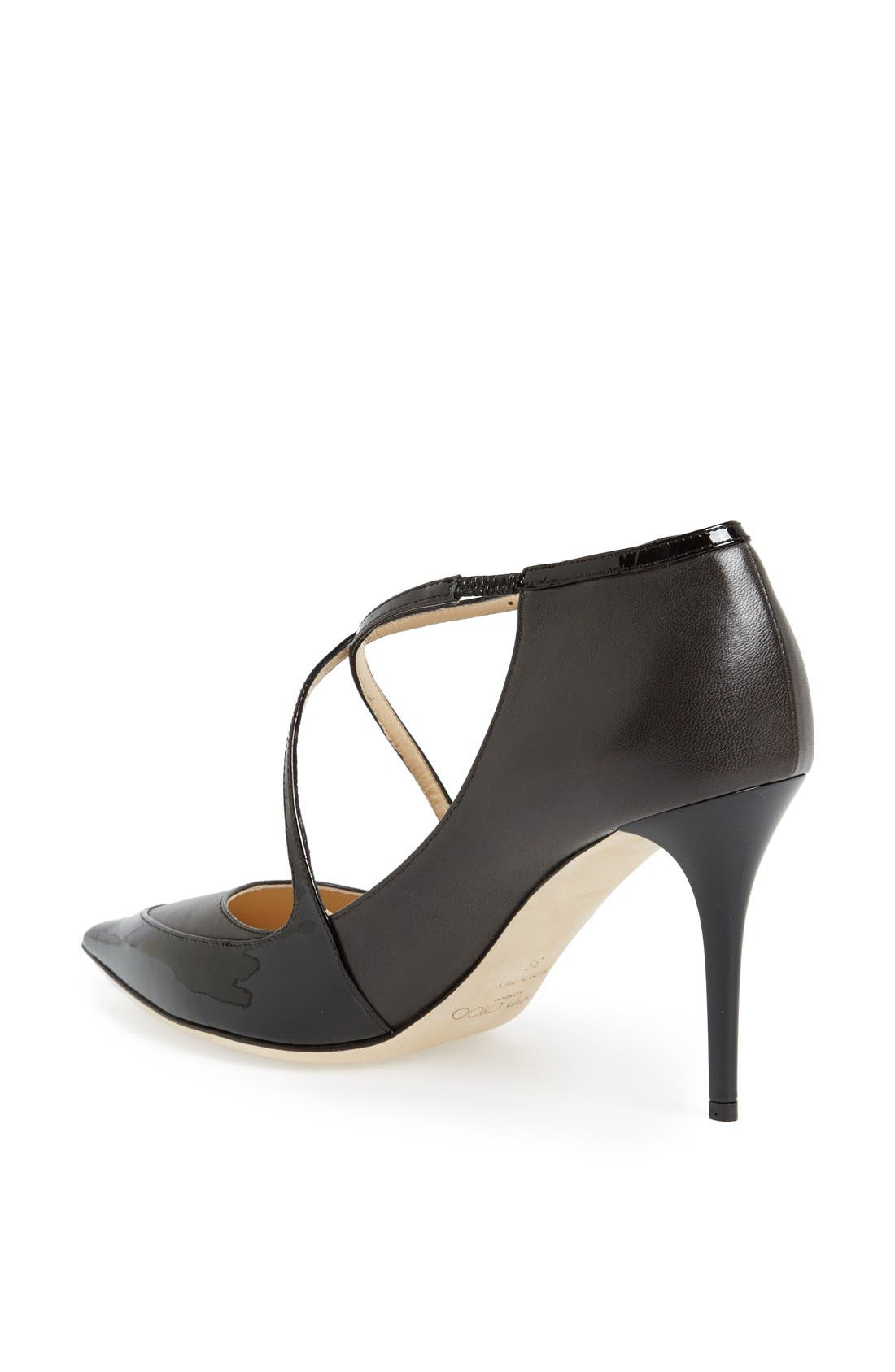 'Madera' Pump, Alternate, color, ASPHALT/ BLACK