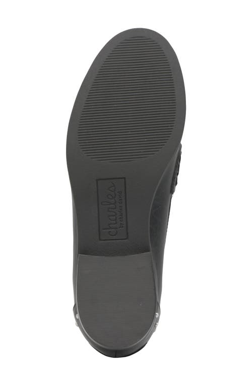 Charles By Charles David Basile Studded Penny Loafer In Black