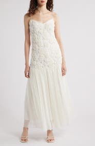 Lucy Paris Arwen Floral Dropped Waist Maxi Dress
