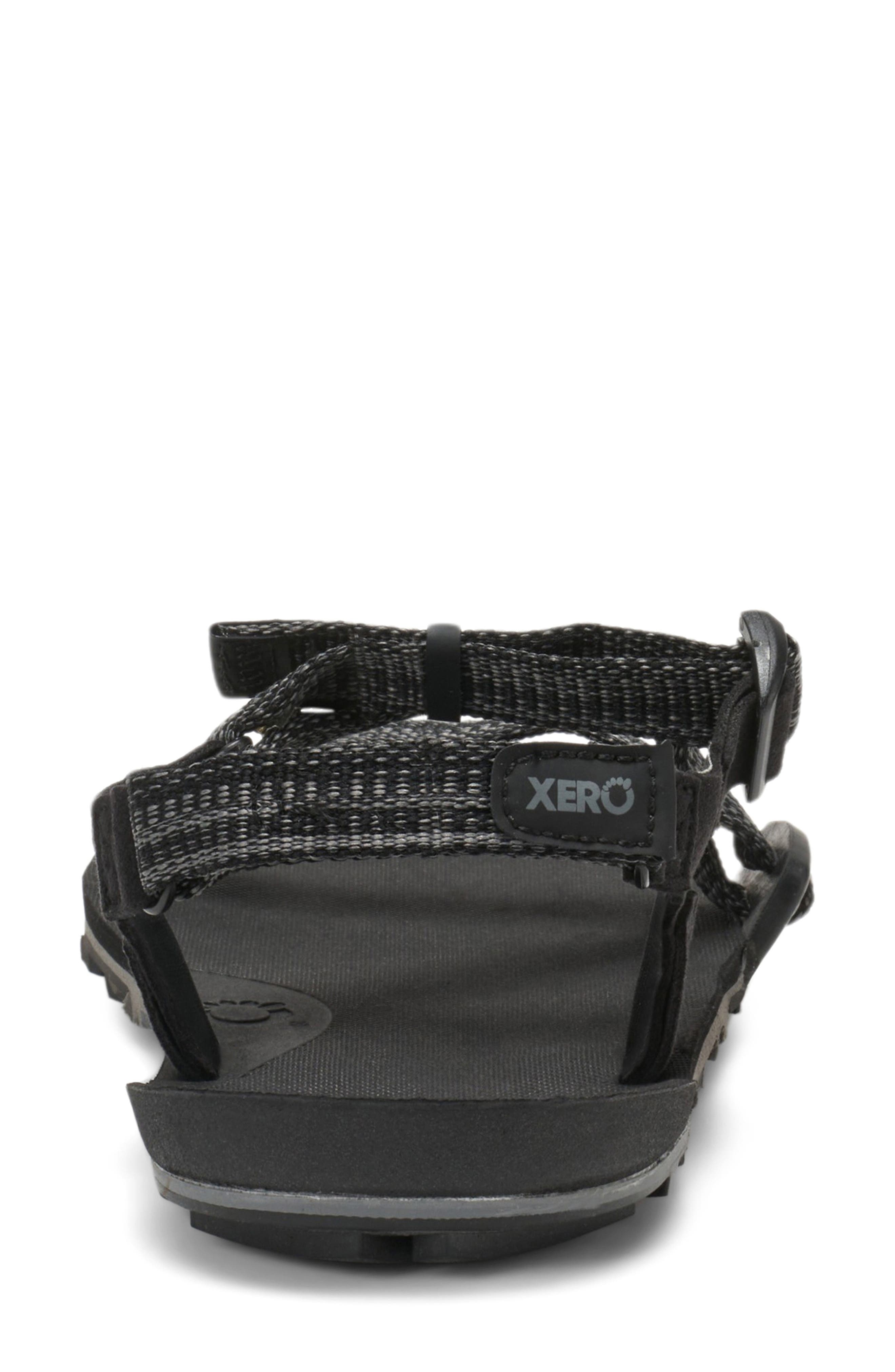 XERO SHOES Z-Trail EV Barefoot Hiking/Running Sandal, Alternate, color, Multi-Black