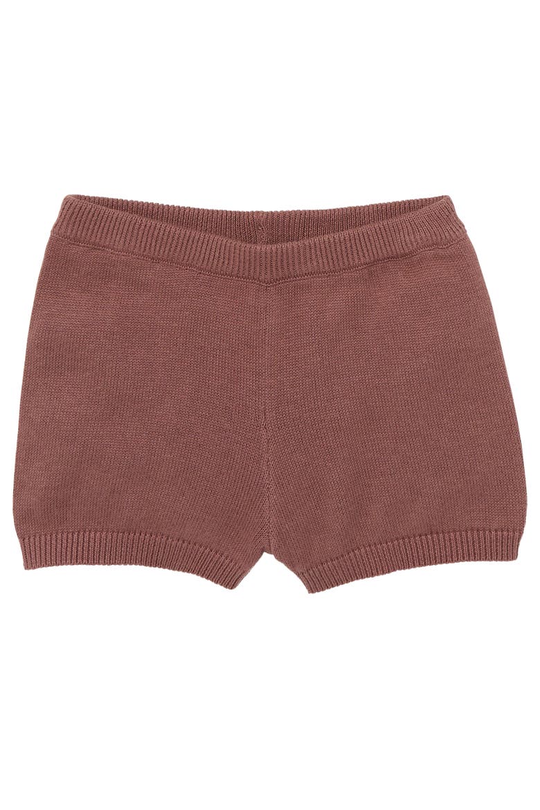 2-Piece Baby Johnny Collar Sweater Knit Set, Alternate, color, Brown