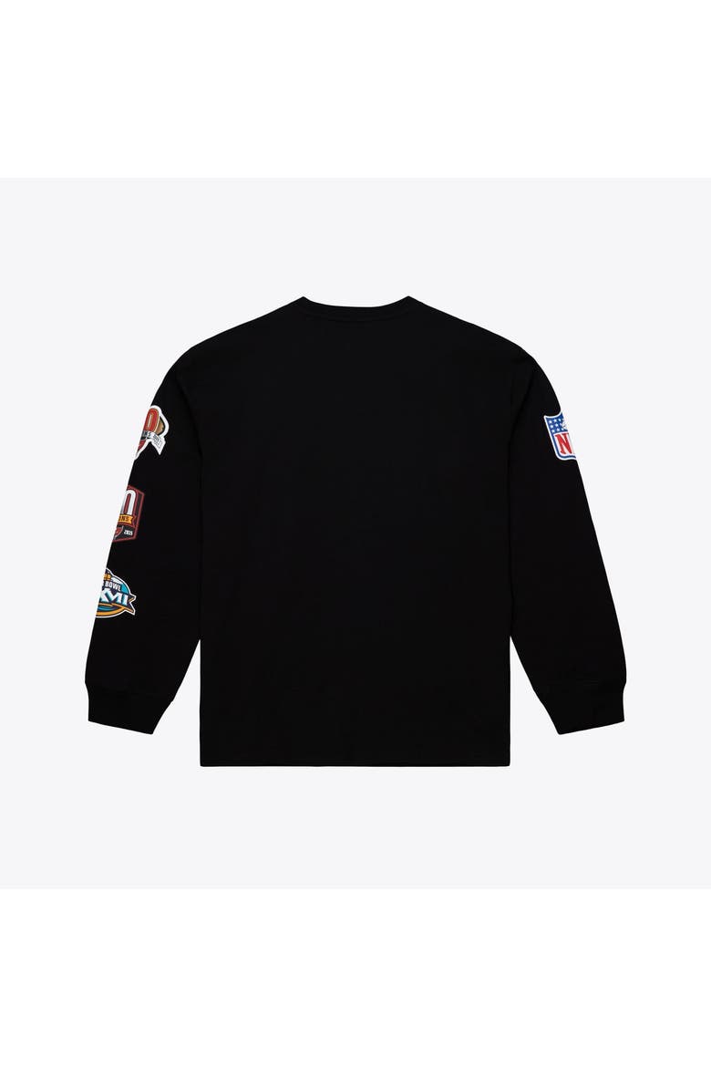 Men's Mitchell & Ness  Black Tampa Bay Buccaneers Big & Tall Training Camp Long Sleeve T-Shirt, Alternate, color, Black