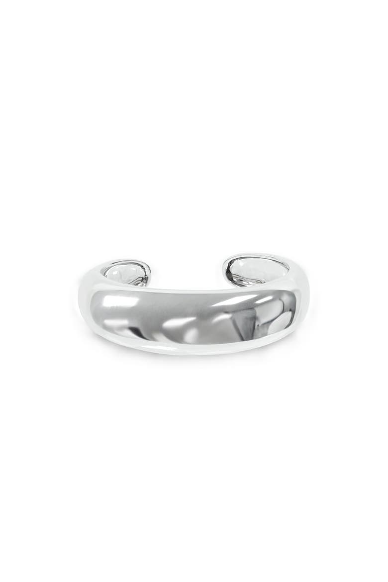 Drop Bangle, Alternate, color, Silver