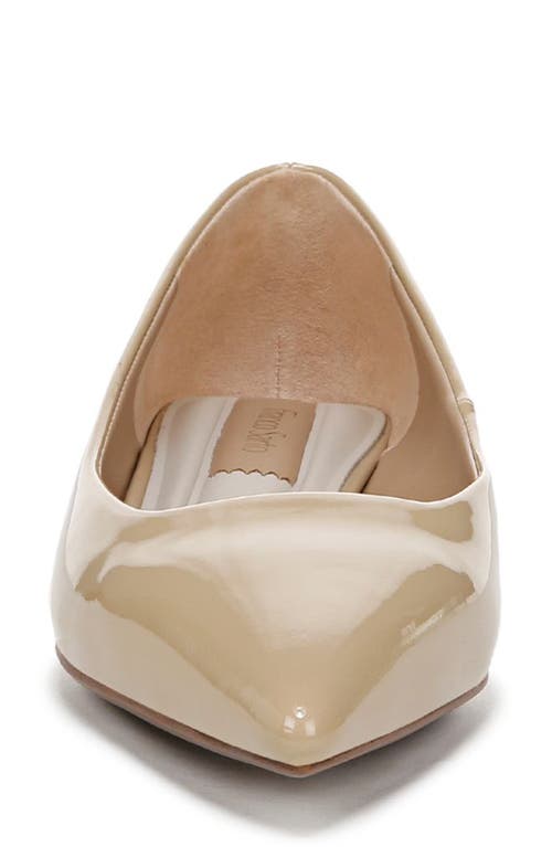 Franco Sarto Prella Pointed Toe Kitten Heel Pump In Gray